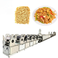 Ligne de nouilles instantanées frites d'idées commerciales rentables/nouilles de porcelaine faisant la machine