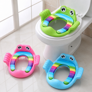 Siège d'apprentissage de la propreté extra large pour tout-petits avec poignées antidérapantes, sans installation, réducteur de toilettes pour enfants - Product Image 1