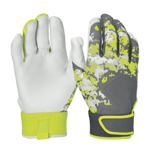 Guantes de Béisbol de Cuero Duraderos con Diseño Flexible para los Dedos, Agarre Fuerte, Transpirables y Ligeros para Entrenamiento - Product Image 1
