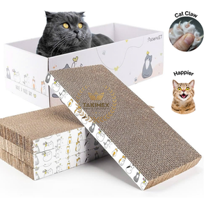 High Quality Wholesale Vertical <b>Cat</b> <b>Scratching</b> <b>Board</b> Cardboard Made in Vietnam - Product Image 4