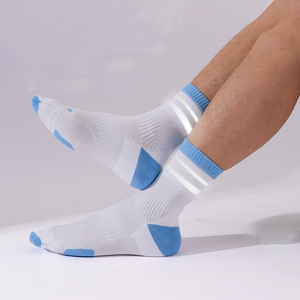 Sport <b>Socks</b> Lightweight Soft Breathable Stretch Support Durable Structure for Running Fitness <b>Training</b> Workout Sports and Long - Product Image 6