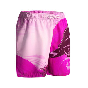 Short de plage pour femme, design tendance, coutures haute densité, léger, séchage rapide, poche zippée fonctionnelle, sport - Product Image 3