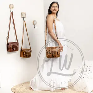 Bolsa de mão feminina elegante em couro legítimo desenho de moda feminina