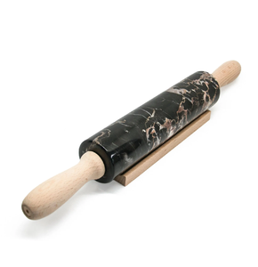 Rodillo de amasar de mármol blanco, el más vendido, para panaderos caseros que desean un rodillo perfecto. Compre en UF INTERNATIONAL Crafts. - Product Image 4