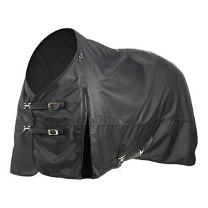 Manta de Invierno para Caballo de Alta Calidad, 1200D, Gruesa y Resistente |   Manta Impermeable para Exteriores con Cubrecuello |   Funda para Caballo de Exterior de 69 Pulgadas - Product Image 1