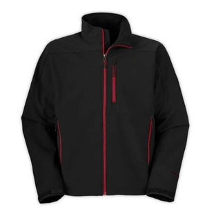 Chaqueta de Forro Polar Negra para Hombre, Cuello Alto, Cierre de Cremallera, Estilo Casual, Resistente al Viento, Exterior de Poliéster, Ropa de Otoño, Nuevo Diseño, Estilo Moderno - Product Image 3