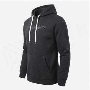 Sweat-shirt à capuche pour homme North Approach, coupe classique, en coton tricoté, décontracté, avec poche avant, pour l'automne - Product Image 3