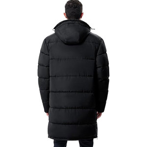 Men’s <b>Long</b> Winter Coat Lightweight Puffer <b>Jacket</b> Warm Insulated <b>Waterproof</b> Hooded Winter <b>Jacket</b> Cold Weather Outerwear - Product Image 2