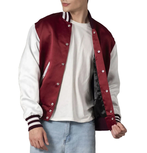Chaqueta Bomber Deportiva Unisex LEXUS SPORTS, Estilo Vintage, Satinada, Ajustada, para Otoño, con Cuello Alto y Logotipo Frontal Teñido, Transpirable y de Alta Calidad - Product Image 4