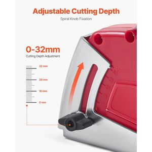 Guarnizioni di bloccaggio universali 4-5 regolabili per smerigliatrici angolari con protezione antipolvere per il taglio - Product Image 3