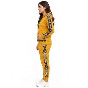 Conjunto deportivo moderno sublimado para mujer, chándales estampados para gimnasio, fitness, correr y estilo casual, chándales estampados para mujer - Product Image 6