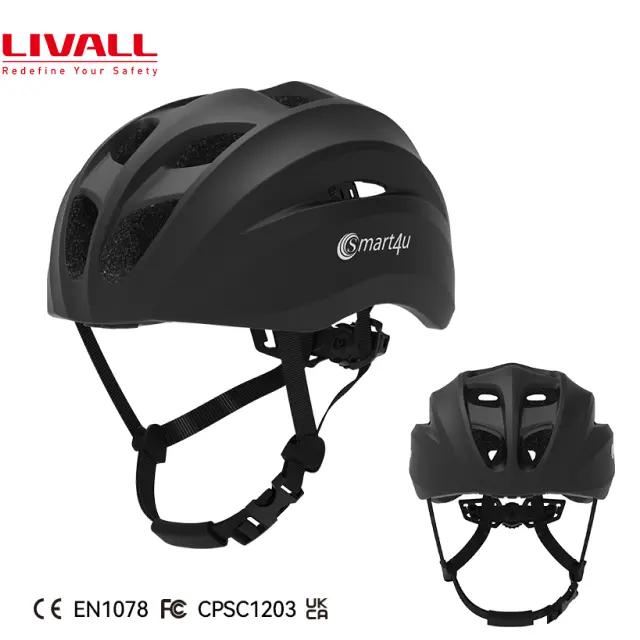 oem high quality Smart4u uruban unirvasal scooter speaker voice navigation safety head gear smart helmet