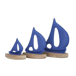 Escultura de Barco de Vela de Aluminio para Decoración del Hogar, Precio Más Bajo al por Mayor, Escultura de Barco de Aluminio Metálico - Product Image 3