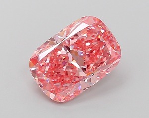 Diamant rose vif fantaisie modifié taille coussin de 2,00 carats, cultivé en laboratoire IGI, clarté VS2, taille excellente, pierre précieuse de luxe - Product Image 6