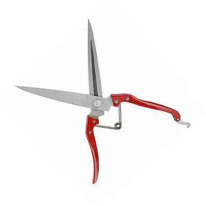 Ciseaux à laine de mouton avec poignées en plastique noir, lames dentelées tranchantes et ciseaux manuels durables pour la tonte de la laine de mouton - Product Image 3