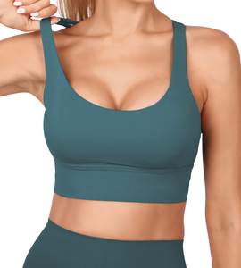 Sujetador Deportivo con Capucha de Nailon y Spandex para Mujer, Alto Rendimiento, Ideal para Entrenamiento, Yoga, Running y Ejercicios - Product Image 3