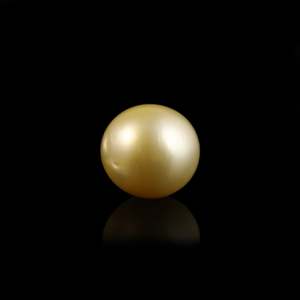Premium Golden Pearl 5.6 Carat Loose Gemstone for Fine Jewelry - Product Image 2