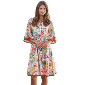 Vestido Mini Estampado para Mujer, Elegante, para Uso Diario - Product Image 2