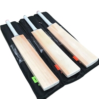 Bates de críquet de madera de sauce inglés de grado A, completamente desencolados, Bates de críquet de madera de sauce inglés de grado 1
