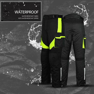 Pantalones de Motocicleta Impermeables para Hombre Samroz Sports, Pantalones Textiles de Protección con Protectores Extraíbles para Motociclismo - Product Image 3