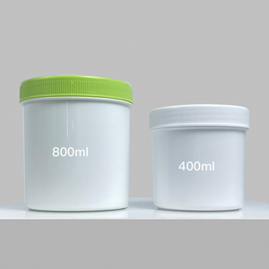 Bocaux en plastique PP à large ouverture de 250g avec bouchon à vis pour noix et épices, vente en gros, pour aliments, collations, bonbons, emballage cylindrique pour crème cosmétique - Product Image 4