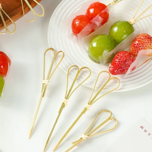 Bamboo Skewers for fruit <b>bbq</b> - Eco-Friendly Disposable <b>BBQ</b> Stick Bamboo Skewer From Vietnam to EU USA Free Tax - Product Image 4