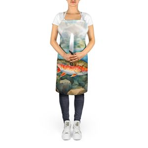 Delantal de trucha Brook para adultos, servidor de cocina Multicolor grande Unisex para cocinar, hornear, manualidades, jardinería para hombres y mujeres - Product Image 5