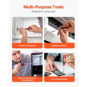 13-Piece Magnetic Handle <b>Torx</b> Phillips <b>Screwdriver</b> Set Hand Tools for Sockets - Product Image 3