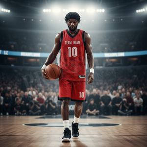 Heavy Weight Custom GSM Basketball Uniform Kit Moisture Wicking Sleeveless Jersey and Shorts for Clubs Schools Tournament - Product Image 3
