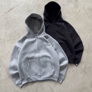 Chándal Urbano para Hombre y Mujer, Estilo Y2K Harajuku, Sudadera con Capucha y Cremallera Oversize con Bordado Gráfico de Letras y Estilo Gótico - Product Image 2