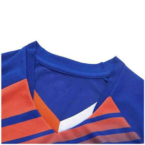 Meilleurs designs d'uniformes de football à séchage rapide et respirants, sublimation, 100% polyester, vêtements d'équipe personnalisés, uniformes de football OEM - Product Image 6