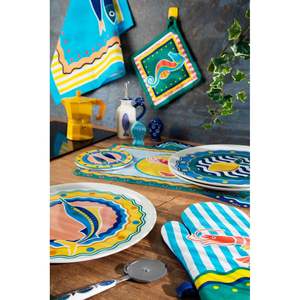 Gant de four Excelsa en coton Corfu 32x18 cm multicolore - Product Image 3