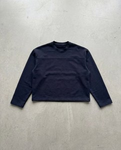 Sudaderas Lisas de Felpa Francesa de 400GSM para Hombre, de Algodón, Oversize, con Capucha, Fabricante de Sudaderas Personalizadas, Sudadera Corta de Felpa Pesada Meeroos - Product Image 3