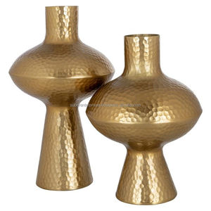 Florero Decorativo Moderno de Metal para Decoración Elegante del Hogar, Centro de Mesa para Sala de Estar - Product Image 4