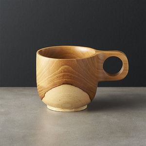 Nueva Taza de Café de Madera Maciza Natural, Jarra de Madera Premium, Taza de Té Rústica, Taza Vikinga para Cerveza, Vajilla Personalizada con Grabado - Product Image 5