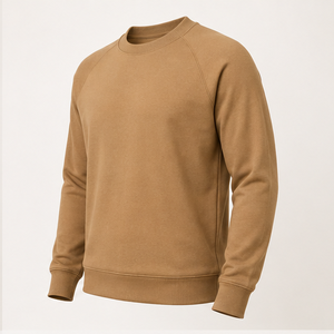Sudadera Personalizada para Hombre, Cuello Redondo, Corte Regular, Tejido Rib Ligero, Modelo MCRW-0012 - Product Image 3