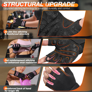 Guantes de CrossFit de Cuero Duradero con Palma Ventilada para Entrenamiento de Intervalos de Alta Intensidad, Ideales para Manos Sudorosas, Equipo de Fitness - Product Image 5