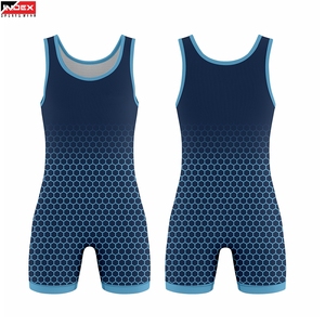 Combinaisons de lutte personnalisées pour hommes, impression par sublimation, tissu durable, uniforme de lutte professionnel, vêtements de sport - Product Image 1
