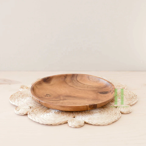 Manteles individuales únicos florales de algas marinas, manteles individuales con borde festoneado, diseño personalizado para decoraciones de mesa, hechos a mano de Vietnam - Product Image 2