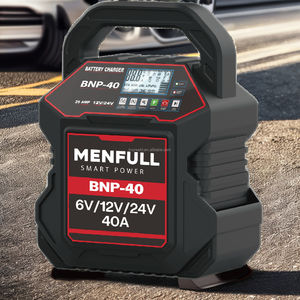 Cargador de batería de coche inteligente de 12V/24V, función de refuerzo y capacidades de arranque del motor, 1 unidad - Product Image 5