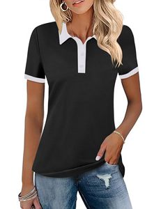 Quick Dry Sports Casual <b>T</b>-shirt Breathable Moisture Wicking Slim Fit Women's Golf for Shirt - Product Image 3