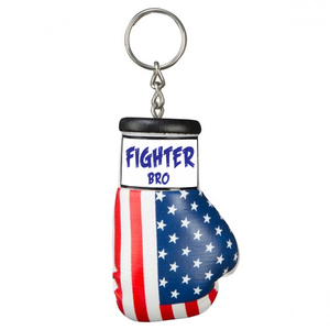 Mini porte-clés gant de boxe en cuir artificiel, accessoire de voiture, cadeau MMA, porte-clés personnalisé, style tendance - Product Image 5