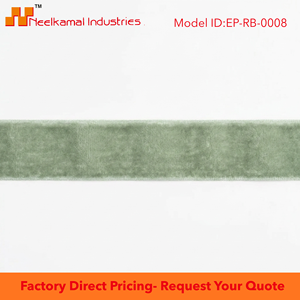 Wholesale 12mm Sage Green Single Side Velvet Ribbon 50 Yard Roll for Rakhi <b>Hampers</b> Thali Decor Craft <b>Boxes</b> Customizable Bulk - Product Image 6