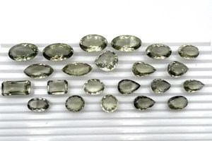 Améthyste verte naturelle, coupes mélangées, facettées, pierres précieuses en vrac, plusieurs tailles pour la fabrication de bijoux, fournisseur en gros d'améthyste verte - Product Image 3