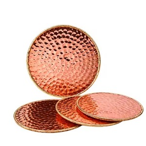 Ensemble de sous-verres en métal de collection contemporaine, sous-verres décoratifs pour la maison moderne, restaurant, hôtel, bar, décoration de table - Product Image 3