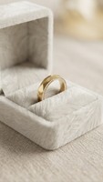 Bague de mariage unisexe en or massif 10K avec diamants facettés, 1,20 mm, diamants ronds, double face, géométrique, pour homme et femme