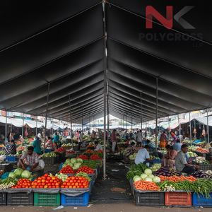 Bâche de marché pour légumes résistante aux intempéries, traitée anti-UV, pour applications en extérieur - Product Image 3