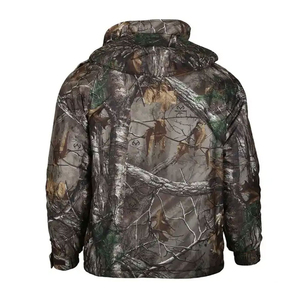 Vestes de chasse personnalisées pour hommes - Imperméables, à capuche, avec logo sur le devant, design robuste - Product Image 3