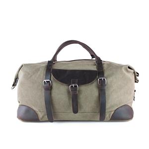 Bolsa de Viaje de Lona y Cuero con Cierre, Impermeable, para Llevar como Equipaje, Proveedor Mayorista LCTB-0077 - Product Image 6