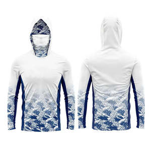 Haut de protection anti-UV pour homme à manches longues, protection UPF 50+, séchage rapide, respirant, pour la course à pied et la plongée - Product Image 1